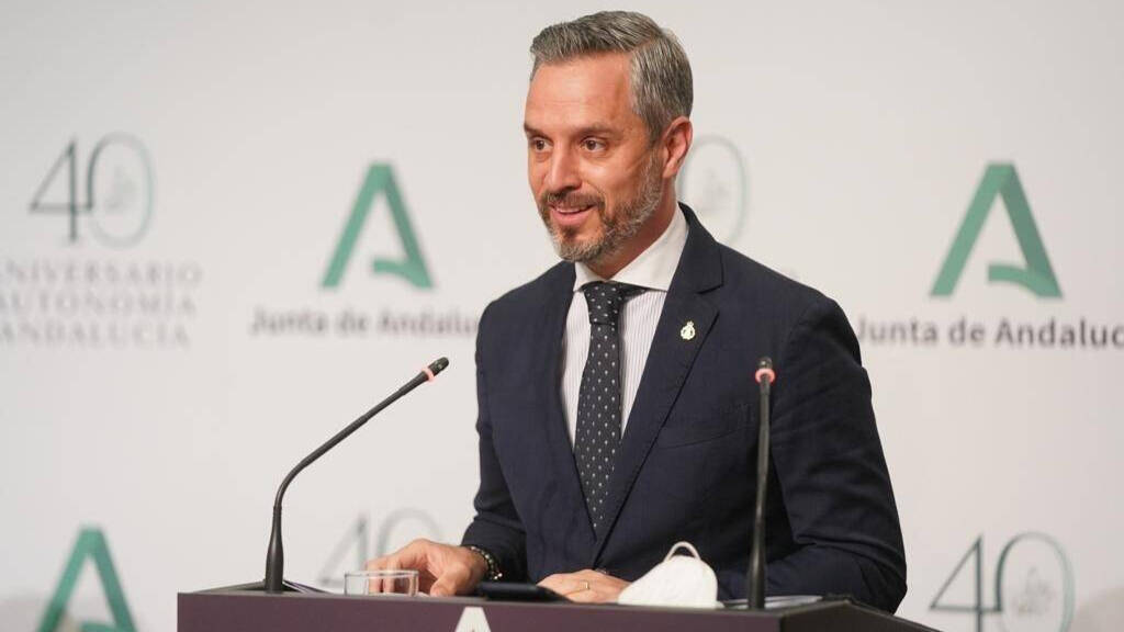 El consejero de Hacienda de la Junta de Andalucía, Juan Bravo (PP-A).