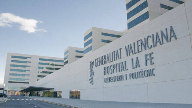 Imagen del Hospital La Fe de Valencia.