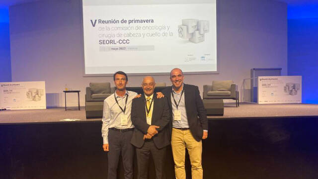 Dr. Eduardo Ferrandis, Dr. Manuel Bernal y Dr. Jon Alexander Sistiaga.