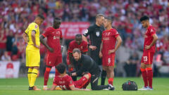 Salah enciende las alarmas en el Liverpool