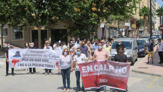 El Ayuntamiento de Calpe convoca una nueva concentración contra la piscifactoría