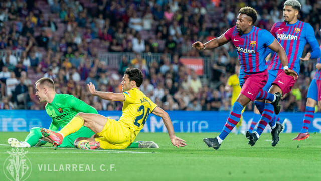 El Barcelona cierra el curso con una apática derrota ante el Villarreal