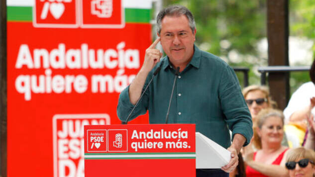 El candidato del PSOE-A a las elecciones, Juan Espadas.