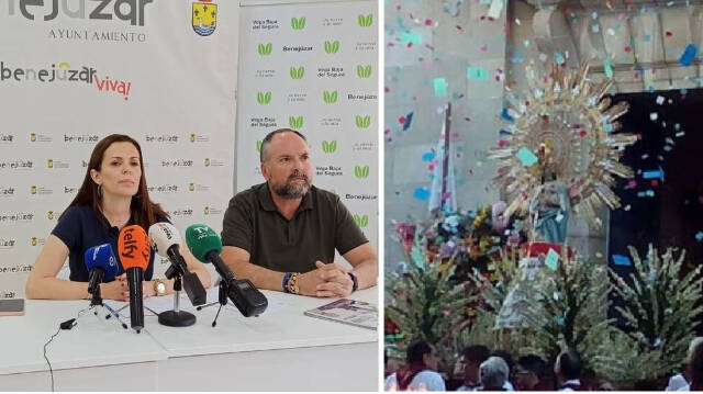 La alcaldesa de Benejúzar y el concejal de >Hacienda han explicado las razones por las que no se celebran fiestas este año