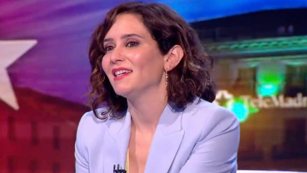Isabel Díaz Ayuso (Telemadrid)