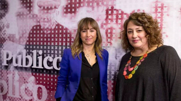 Ana Pardo de Vera y Virgina Pérez Alonso de Público