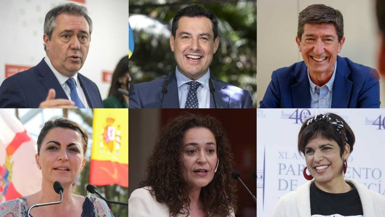 Candidatos que participarán en los debates de RTVE.