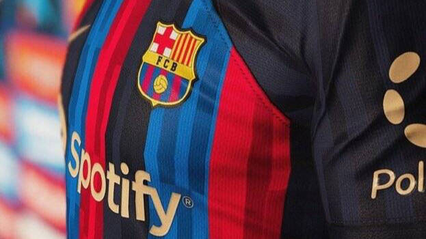 Nueva camiseta del FC Barcelona para la temporada 22/23.