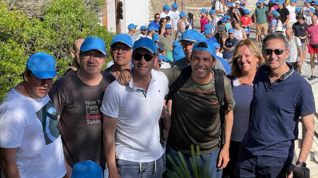 Carlos Mazón ha compartido actividades con compañeros del PPCV el Día del Medio Ambiente
