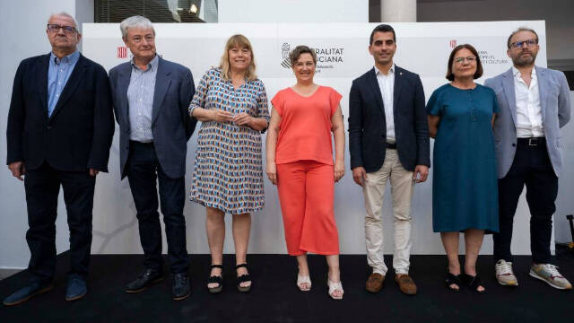 La consellera Raquel Tamarit con sus homólogos de Cataluña y Baleares