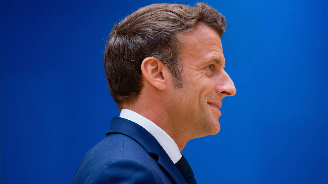 Emmanuel Macron, presidente de la República francesa. 