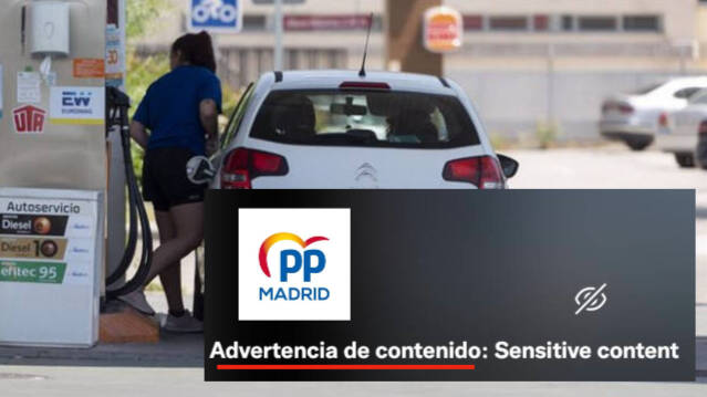 Gasolinera en España