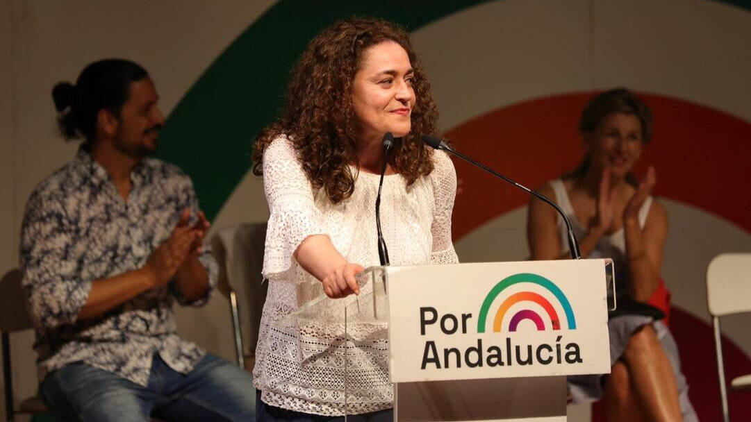 La candidata de Por Andalucía, Inmaculada Nieto.