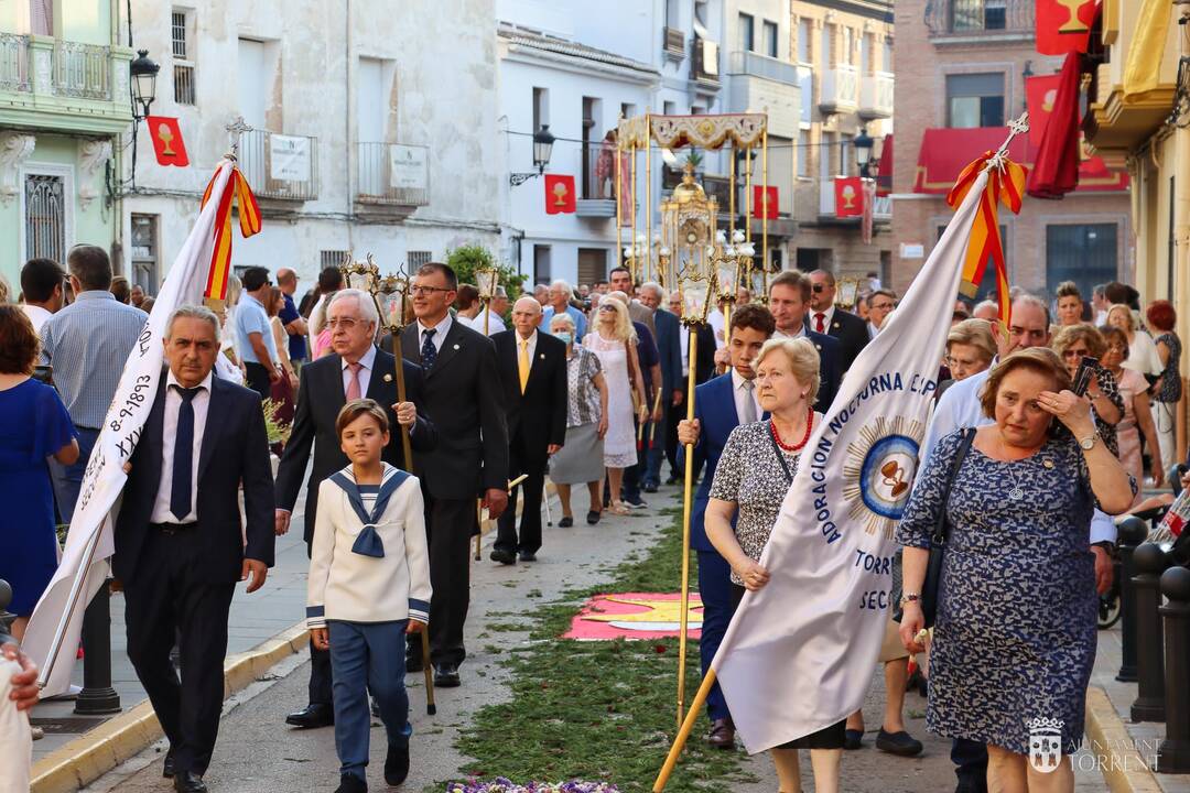 Imagen de la procesión del Corpus de Torrent - AJUNTAMENT DE TORRENT