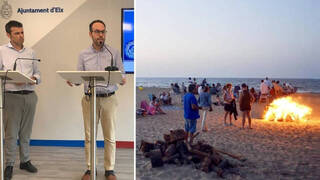 Hasta 1.500€ de multa por encender hogueras en las playas de Elche en la Noche de San Juan 