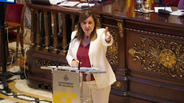 Mª José Catalá, portavoz del PP en el Ayuntamiento.