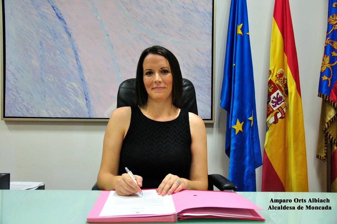 Imagen de Amparo Orts, alcaldesa de Moncada. 
