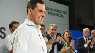 El presidente del PP-A 'se arremanga' para que a España le vaya bien