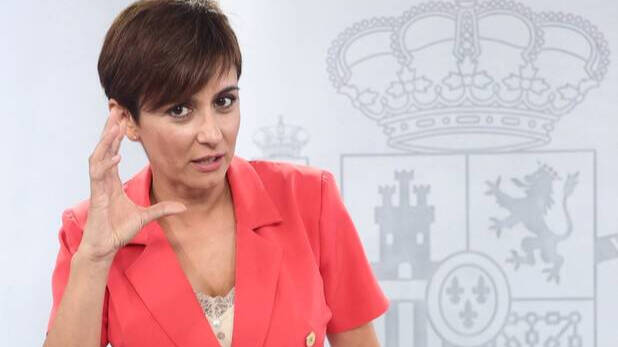 La portavoz del Gobierno, Isabel Rodríguez, este lunes.