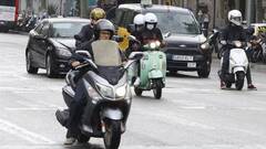 Conducir una moto compartida reduce el riesgo de accidente