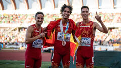 Espectacular bronce para Katir, el español que llegó en patera desde Marruecos