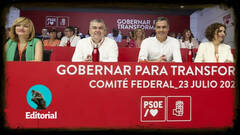 El PSOE sigue igual: ningún cambio vale de nada si Sánchez sigue al frente