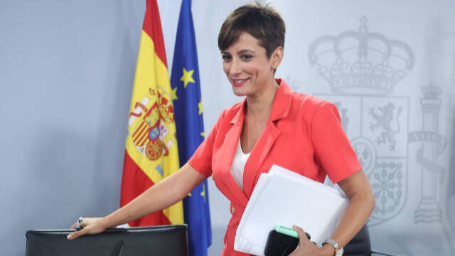 La portavoz del Gobierno, Isabel Rodríguez.