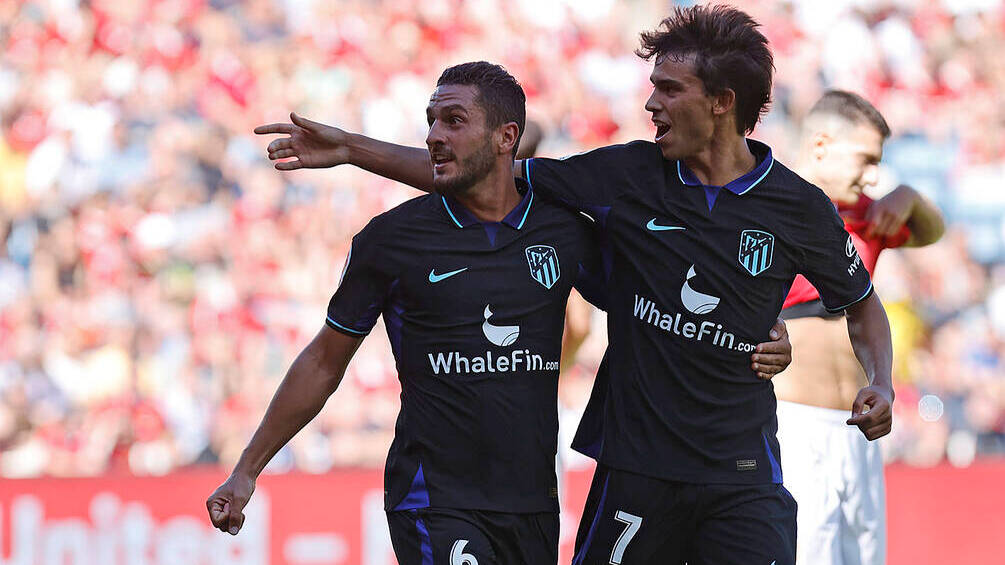 Joao Félix celebra su gol junto a Koke / FOTO: Atlético de Madrid