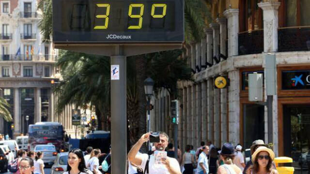 Imagen de archivo I Ola de calor en Valencia.