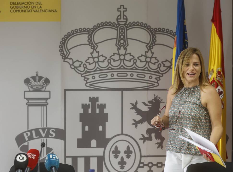 La delegada del Gobierno en la Comunidad Valenciana, Pilar Bernabé.