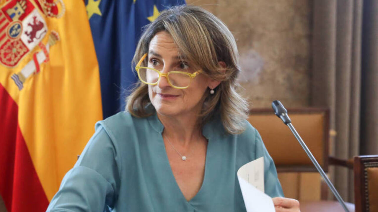 La vicepresidenta, Teresa Ribera