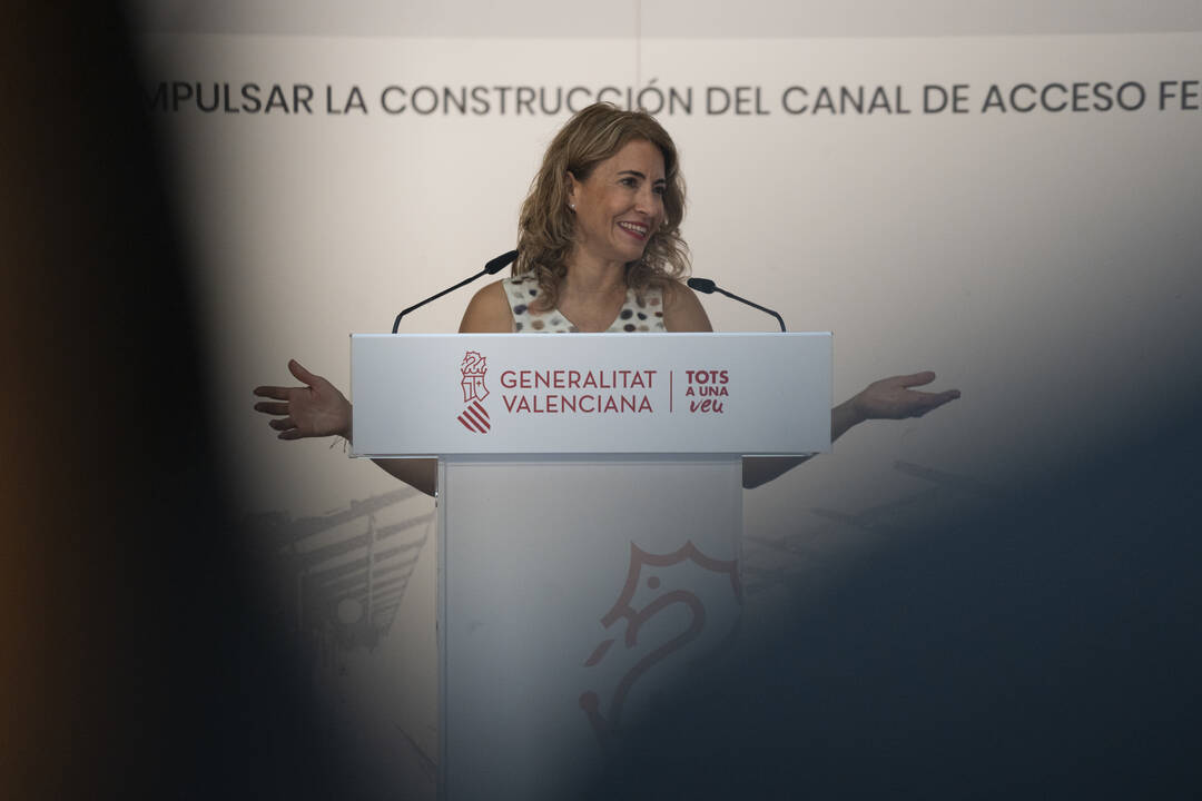 Raquel Sánchez, ministra de Transportes.