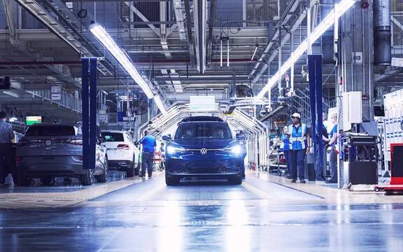 Volkswagen comienza a fabricar coches eléctricos en Estados Unidos