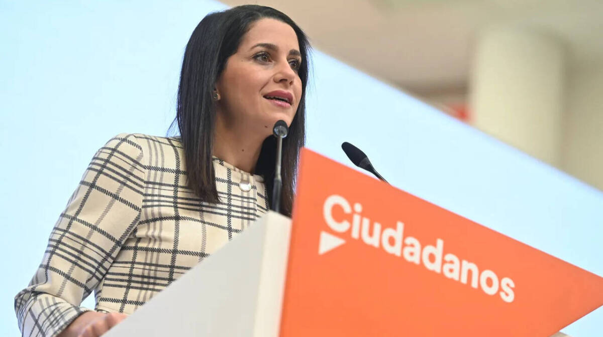 Inés Arrimadas, líder nacional del partido
