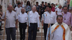 Las puertas del Ayuntamiento se abren para la procesión de San Roque, copatrón de Alicante 