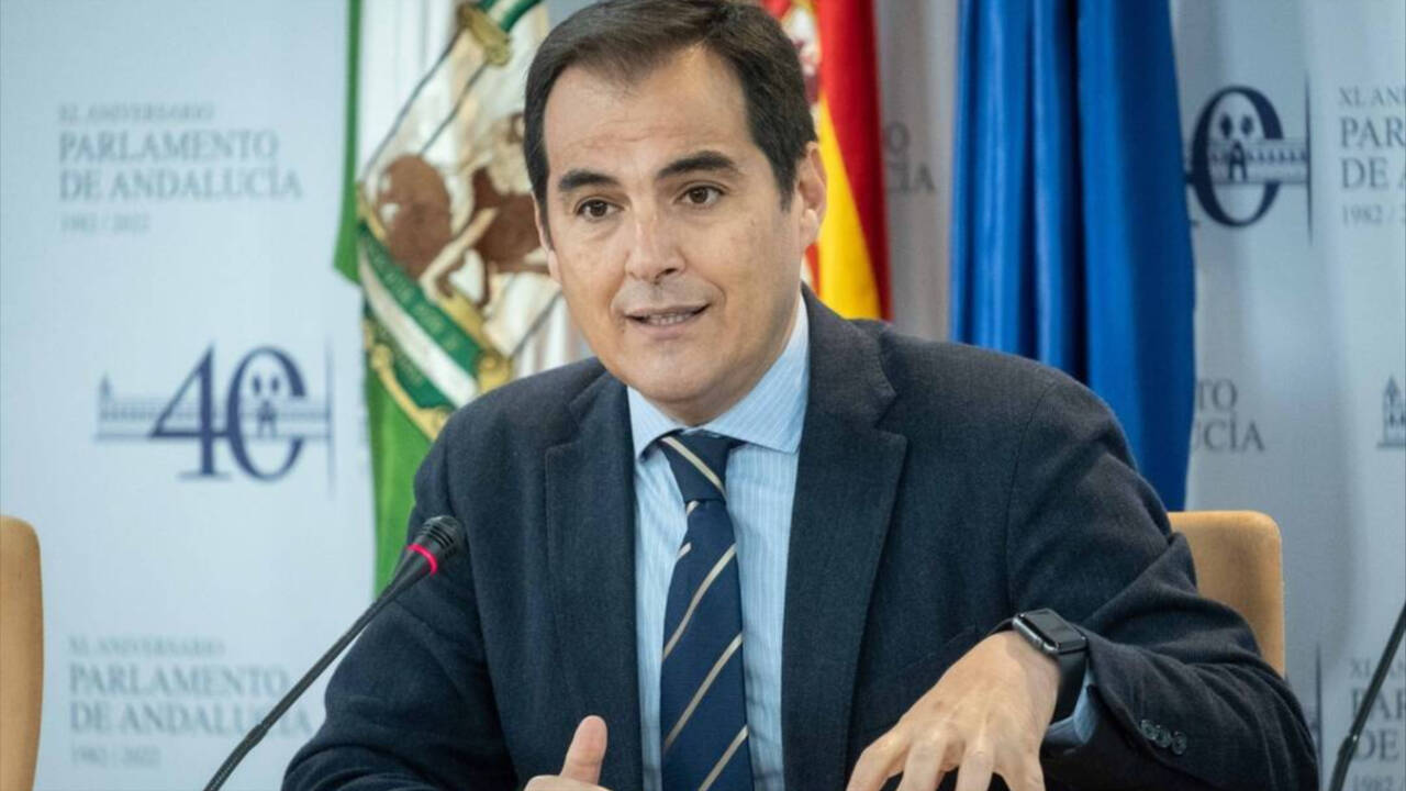 El consejero de Justicia de la Junta de Andalucía, José Antonio Nieto (PP).
