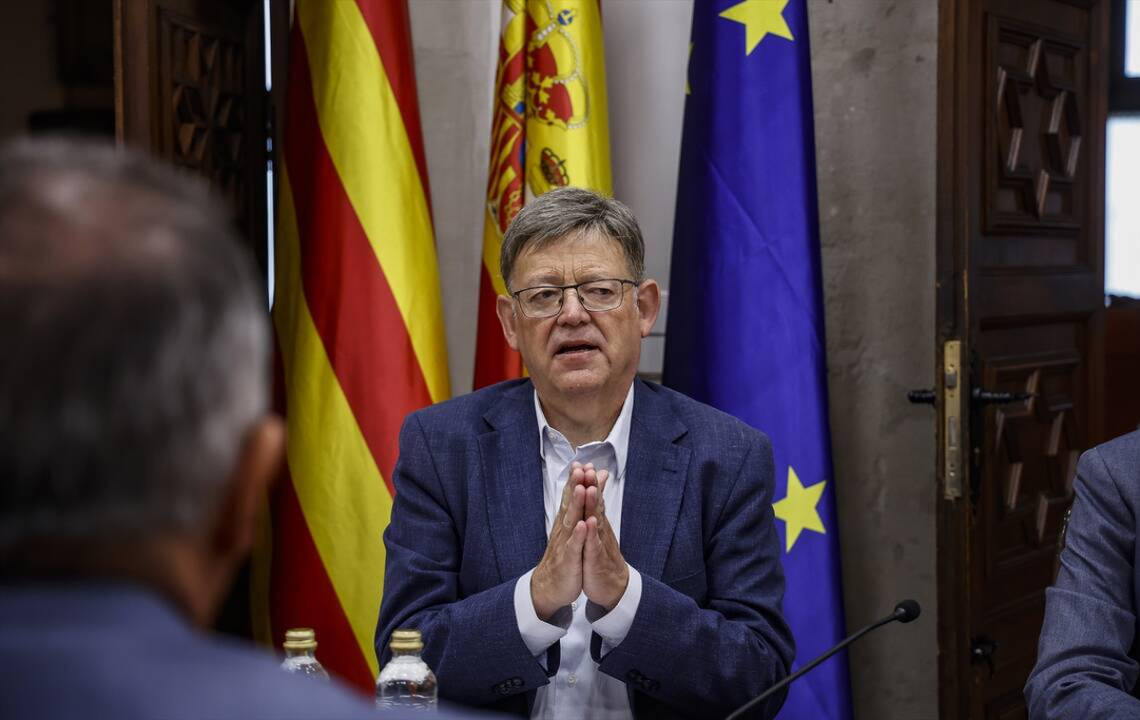 El president de la Generalitat Valenciana, Ximo Puig,