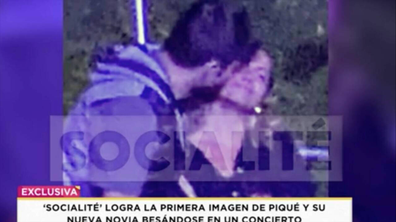 Gerard Piqué con su nuevo presunto amor (Telecinco)