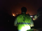 La consellera Mollà envía así a los agentes medioambientales a los incendios