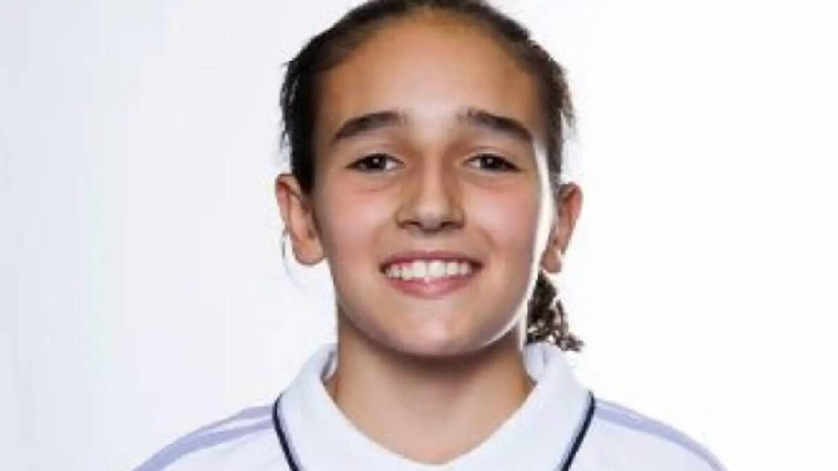 Maria González, hija del mítico Raúl, ya forma parte del Real Madrid. 
