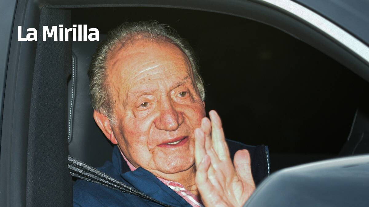 El Rey Juan Carlos, en su última visita a la Zarzuela