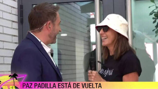 Paz Padilla regresa por fin a Mediaset con una indirecta molesta bajo el brazo