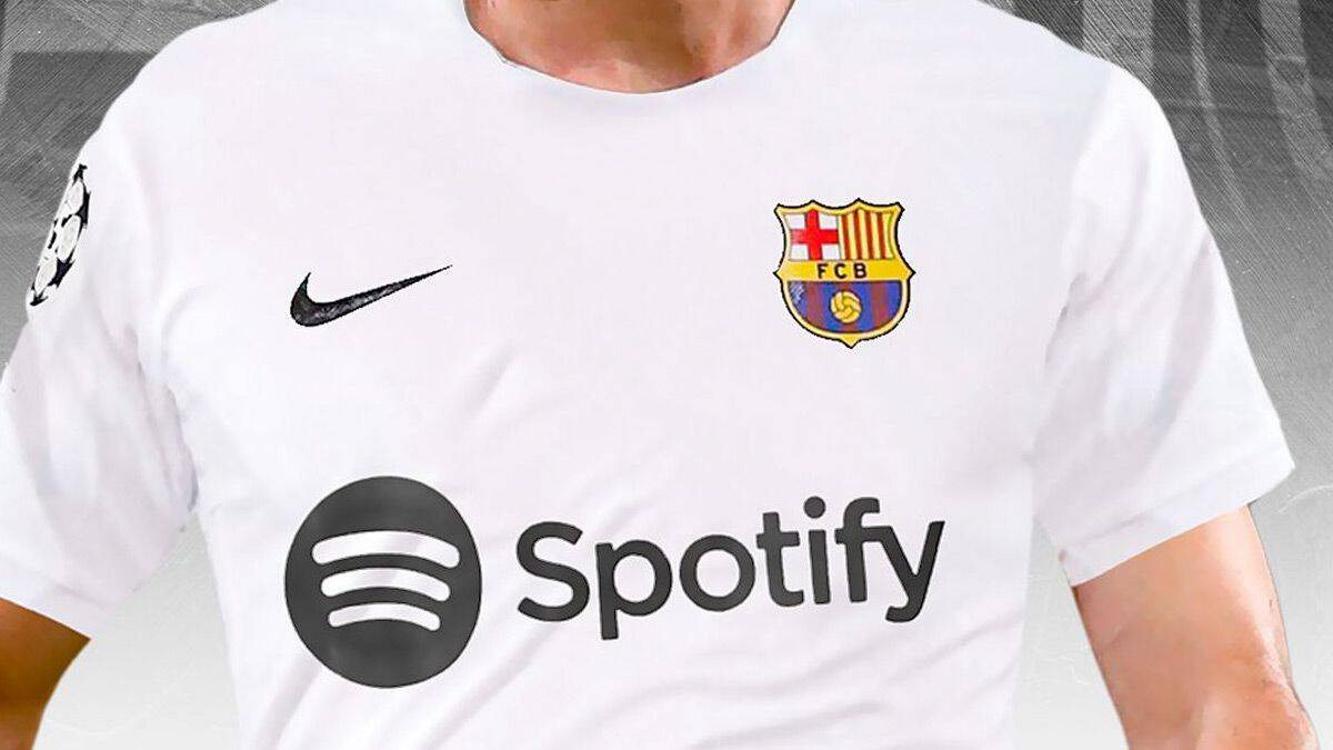 Así será la camiseta blanca del Barça la próxima temporada.