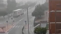 Alerta por lluvias: Las tormentas descargan 50 l/m2 en la provincia de Alicante 
