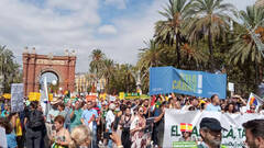 Miles de padres toman las calles contra la persecución al español en las aulas