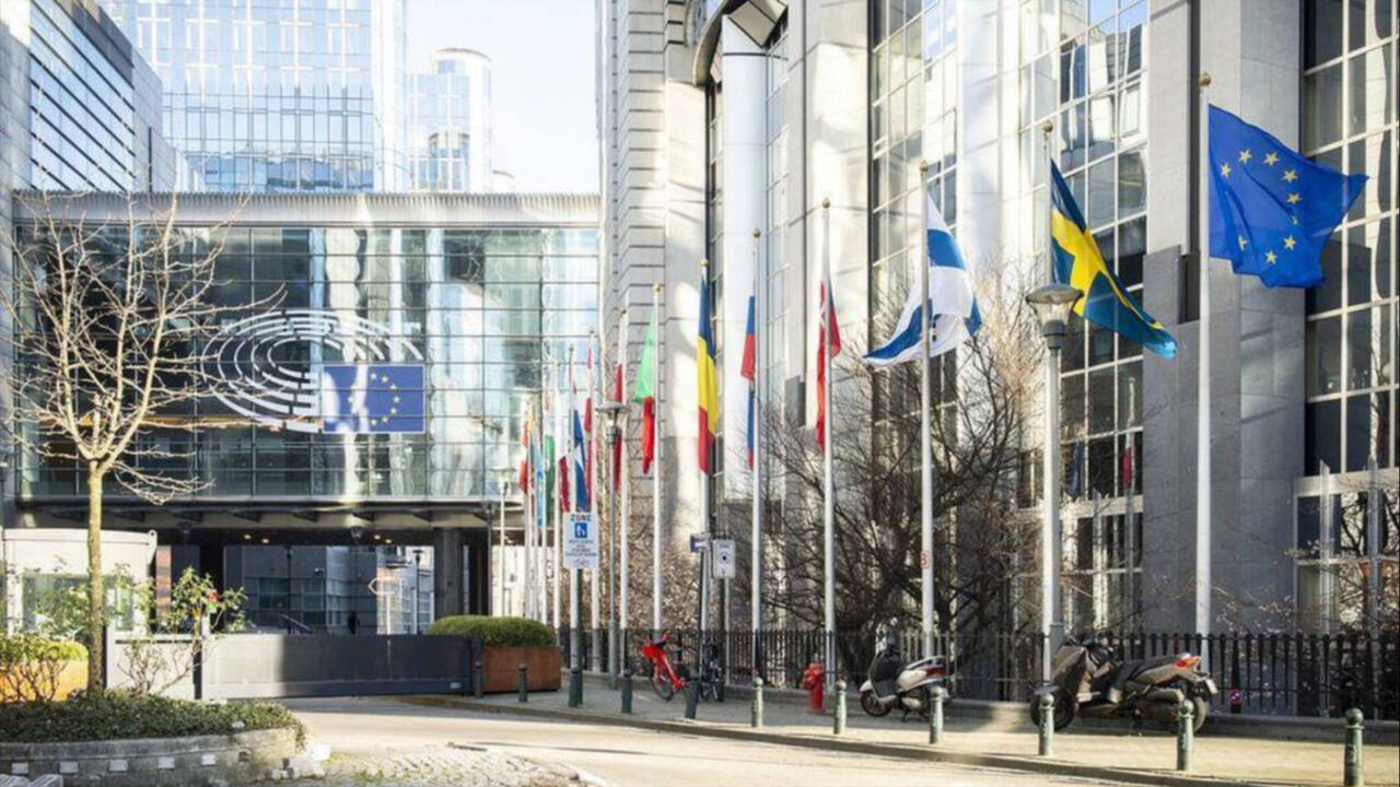 Sede del Parlamento Europeo en Bruselas.
