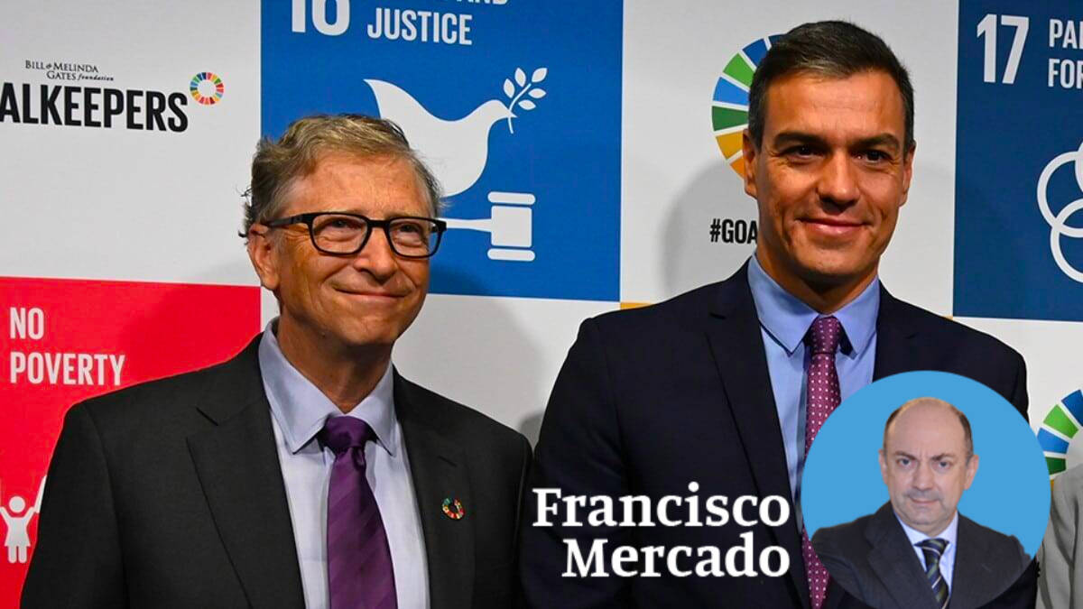 Pedro Sánchez y Bill Gates, esta pasada semana en Nueva York.
