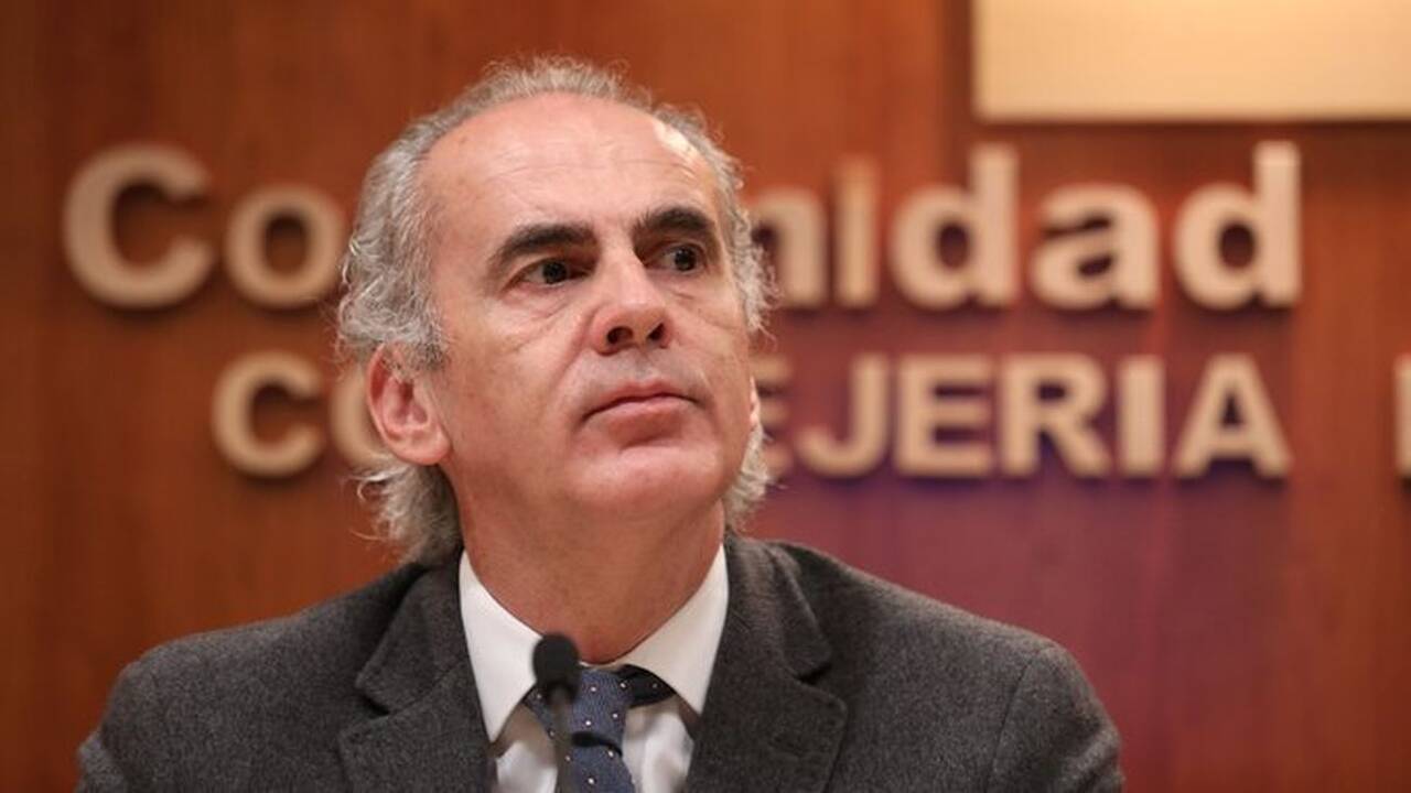 Enrique Ruiz Escudero, consejero de Sanidad de la Comunidad de Madrid.