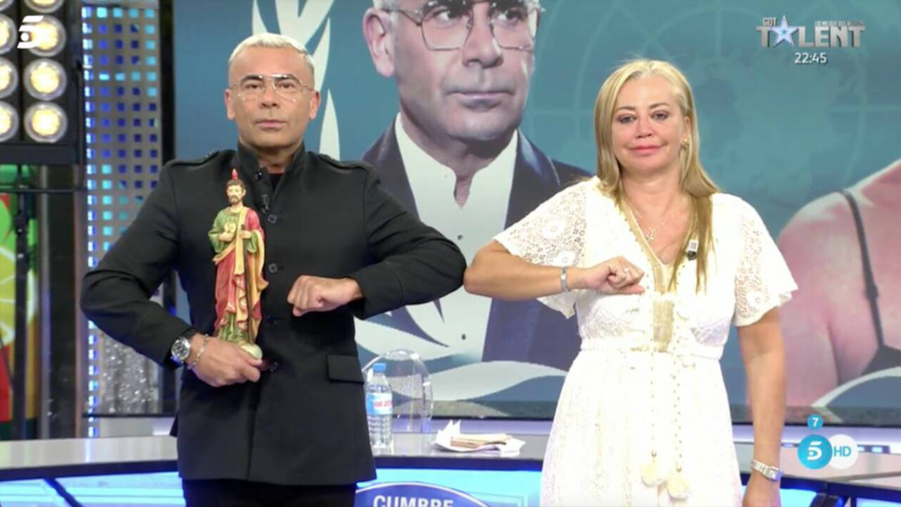 Jorge Javier Vázquez y Belén Esteban en Telecinco