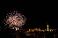 Dónde ver en Castellón los castillos de fuego artificiales del 9 d'Octubre
